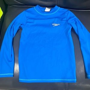 Boys Speedo Long sleeve rash guard XS